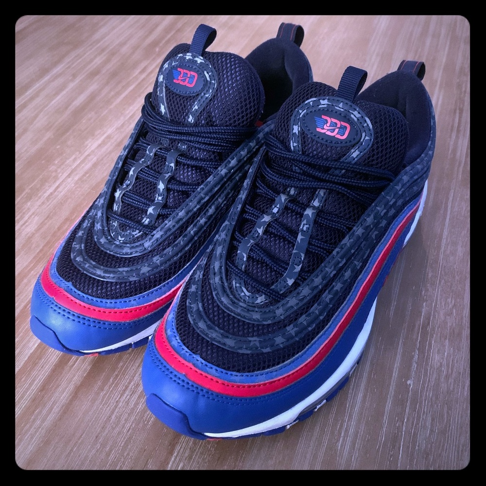 Nike Air Max 97 Stars Sz 8 NO BOX FAIR Condition
